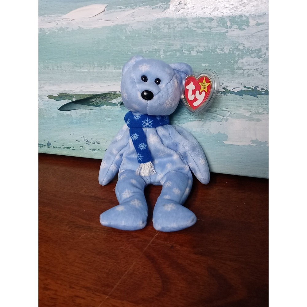 Ty Beanie Baby - 1999 Holiday Teddy Bear‎ Christmas Bear Plush